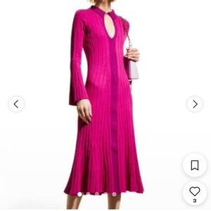 Acler Flint NWT Elegant Pink Knit Dress